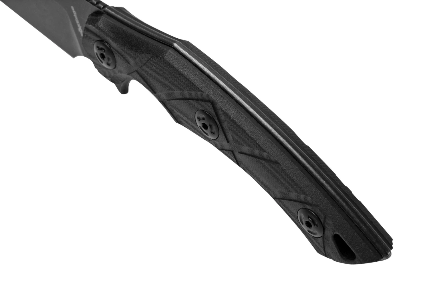 Fox Edge Lycosa 1, Black G10, FE-018 Couteau à Lame Fixe 5 Fox Edge Lycosa 1, Black G10, FE-018 Couteau à Lame Fixe – Image 5