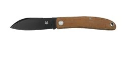 Nouvelles versions 7 Fox Knives Livri FX-273MCBB Knivesandtools Exclusive, Brown Micarta, Black Couteau De Poche Slipjoint
