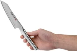 Global Ni GNM-01 Couteau à Légumes Avec Alvéoles 14 Cm -Couteaux Soldes Boutique GLNM001 06 global ni