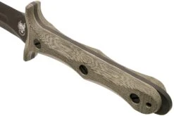 Rick Hinderer EK Dagger 3V DLC, OD Green Micarta Commando Poignard 11 Rick Hinderer EK Dagger 3V DLC, OD Green Micarta Commando Poignard -Couteaux Soldes Boutique HRK EK 3V OD 05 rick hinderer knives