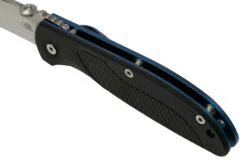 Rick Hinderer FireTac Spanto Stonewash, Blue Black G10, Couteau De Poche -Couteaux Soldes Boutique HRK FT SP SWBL BK 07 hinderer