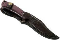 Rick Hinderer Ranch Bowie Burgundy Canvas Micarta, Stonewashed, Couteau Bowie 14 Rick Hinderer Ranch Bowie Burgundy Canvas Micarta, Stonewashed, Couteau Bowie -Couteaux Soldes Boutique HRK TRB SW BM 07 rick hinderer knives