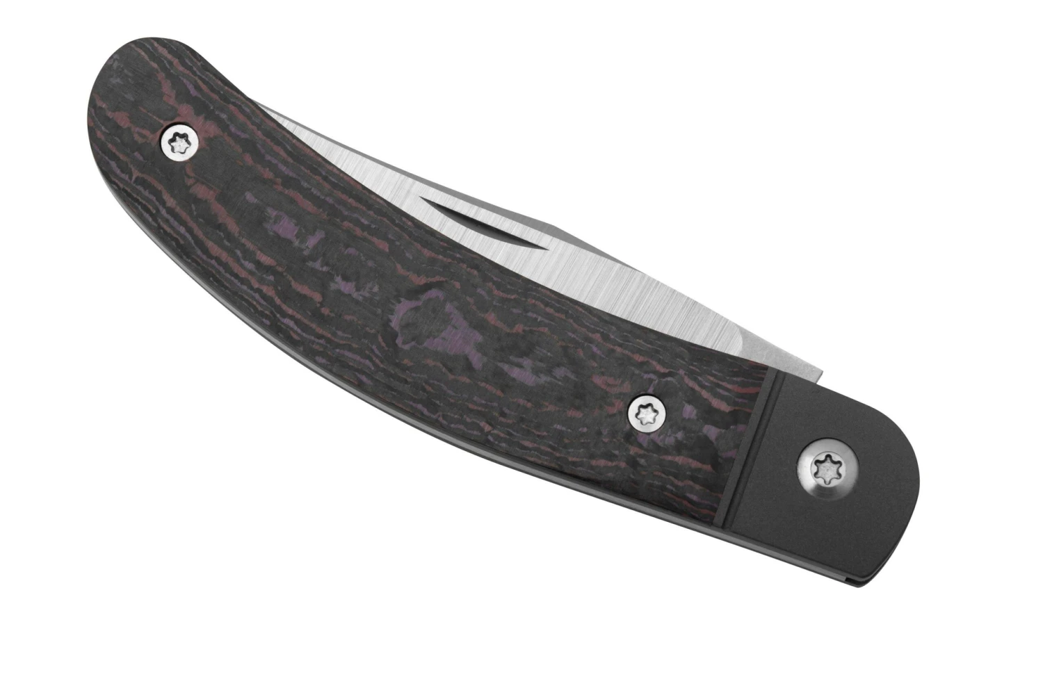 Jack Wolf Javelina Jack, JAVEL-01-FCPH, Fat Carbon Purple Haze, Couteau De Poche Slipjoint 6 Jack Wolf Javelina Jack, JAVEL-01-FCPH, Fat Carbon Purple Haze, Couteau De Poche Slipjoint – Image 6