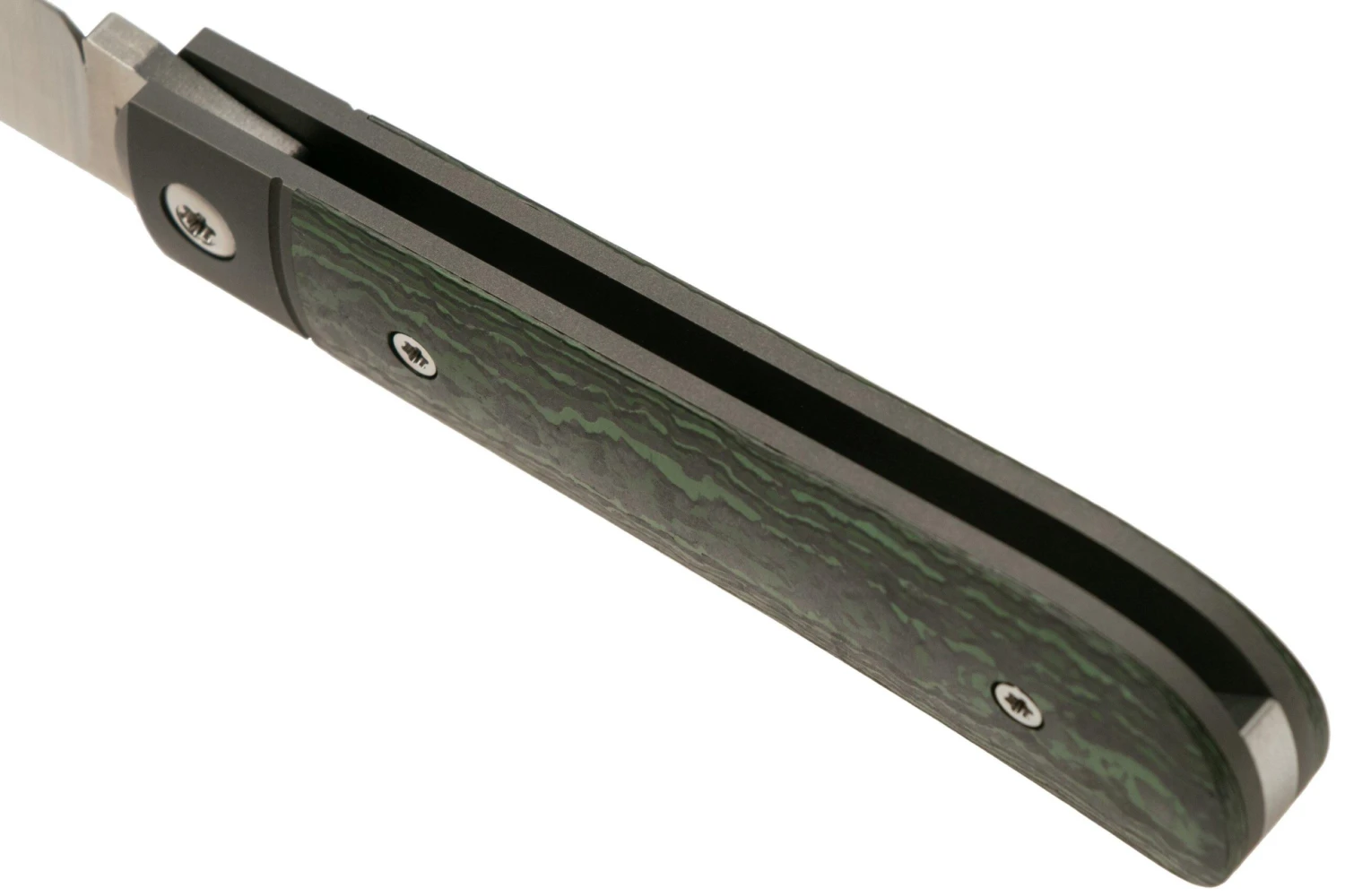 Jack Wolf Laid Back Jack, Fat Carbon Jungle Wear LAIDB-01-FCG Couteau De Poche Slipjoint 4 Jack Wolf Laid Back Jack, Fat Carbon Jungle Wear LAIDB-01-FCG Couteau De Poche Slipjoint – Image 4