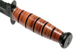 KA-BAR Short 1261 Couteau à Lame Fixe Partiellement Dentelé, étui En Cuir 11 KA-BAR Short 1261 Couteau à Lame Fixe Partiellement Dentelé, étui En Cuir -Couteaux Soldes Boutique KA1261 04 ka bar