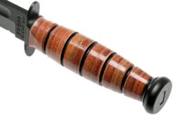 KA-BAR Short 1261 Couteau à Lame Fixe Partiellement Dentelé, étui En Cuir 12 KA-BAR Short 1261 Couteau à Lame Fixe Partiellement Dentelé, étui En Cuir -Couteaux Soldes Boutique KA1261 05 ka bar