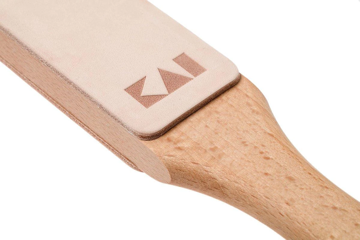 Kai Polishing Strop Set, Stropping Paddle + Pâte à Polir 3 Kai Polishing Strop Set, Stropping Paddle + Pâte à Polir – Image 3