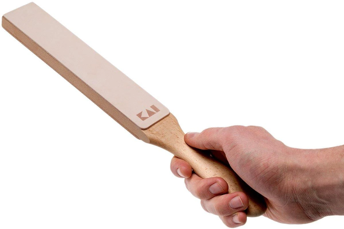 Kai Polishing Strop Set, Stropping Paddle + Pâte à Polir 4 Kai Polishing Strop Set, Stropping Paddle + Pâte à Polir – Image 4