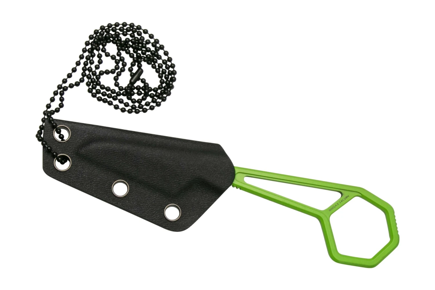 Kansept Hex G0001A3 Light Green 14C28N, Couteau De Cou, Ostap Hel Design 3 Kansept Hex G0001A3 Light Green 14C28N, Couteau De Cou, Ostap Hel Design – Image 3