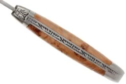 Forge De Laguiole 9cm Bois De Genévrier, Matifié 129INGE -Couteaux Soldes Boutique LA129INGE 04 forge de laguiole la129inge 04