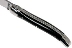 Forge De Laguiole 129INTCNOIBRI 9cm, Micarta Noir, Couteau Laguiole 14 Forge De Laguiole 129INTCNOIBRI 9cm, Micarta Noir, Couteau Laguiole -Couteaux Soldes Boutique LA129INTCNOIBRI 07 forge de laguiole