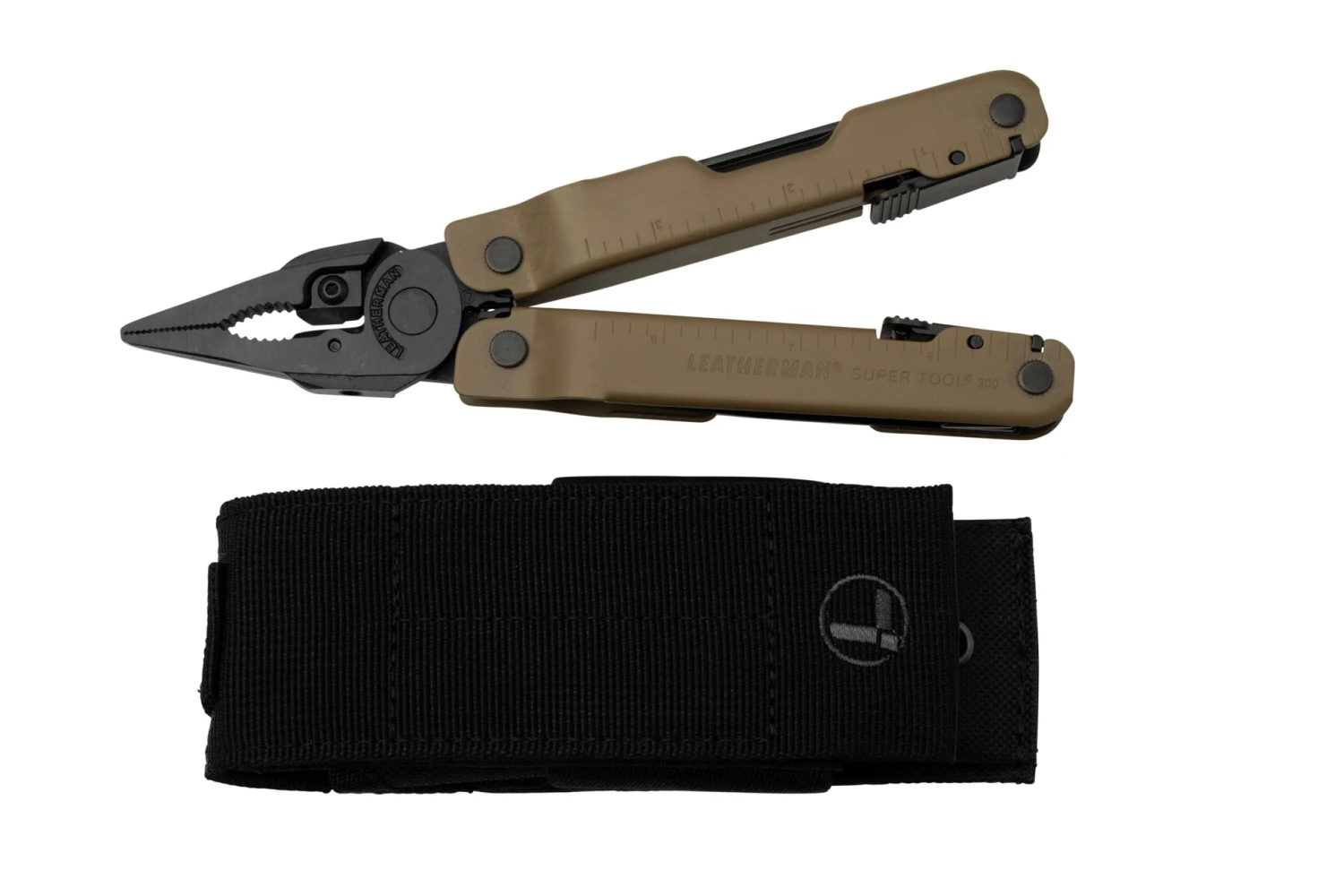 Leatherman Super Tool 300M Multitool Coyote, Fourreau Compatible MOLLE 6065-M-COY 1 Leatherman Super Tool 300M Multitool Coyote, Fourreau Compatible MOLLE 6065-M-COY