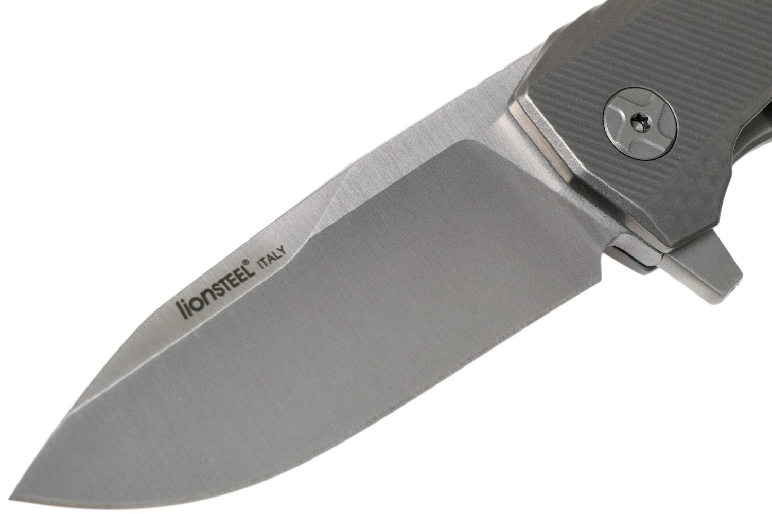 LionSteel ROK Grey Titanium ROK G Couteau De Poche 3 LionSteel ROK Grey Titanium ROK G Couteau De Poche – Image 3