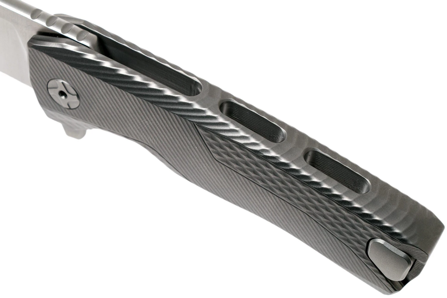LionSteel ROK Grey Titanium ROK G Couteau De Poche 4 LionSteel ROK Grey Titanium ROK G Couteau De Poche – Image 4