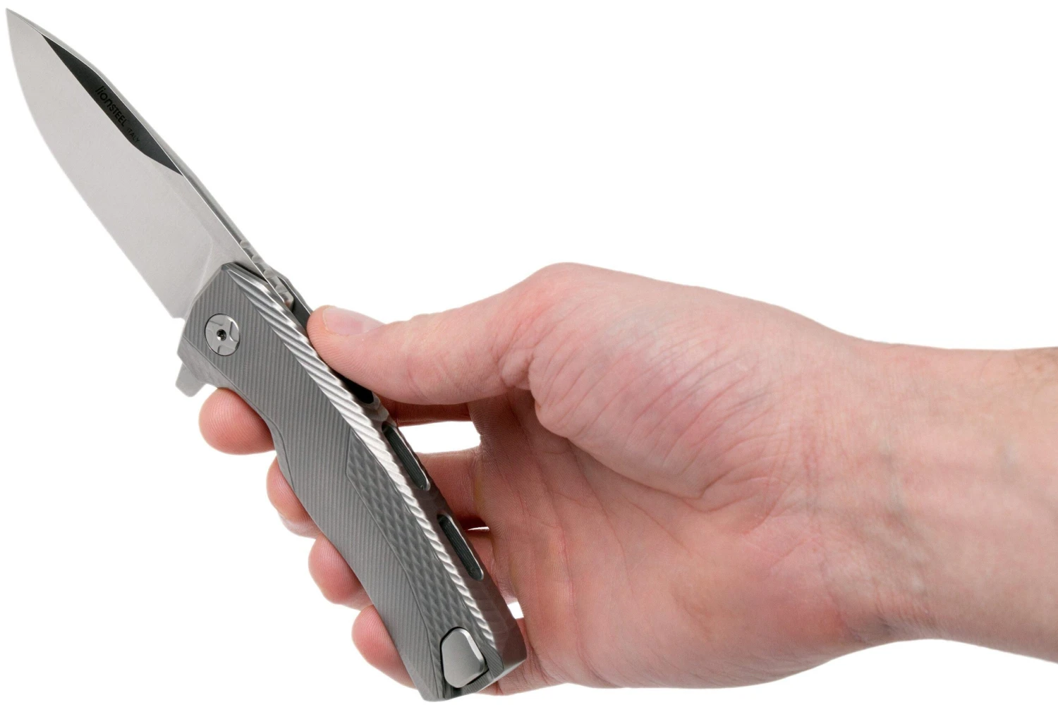 LionSteel ROK Grey Titanium ROK G Couteau De Poche 9 LionSteel ROK Grey Titanium ROK G Couteau De Poche – Image 9