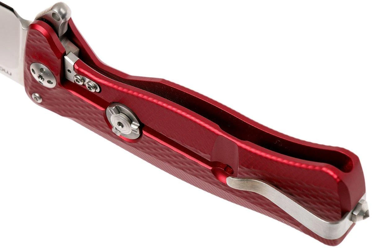 LionSteel SR11 Aluminum Red, Satin Blade, SR11 A RS Couteau De Poche 5 LionSteel SR11 Aluminum Red, Satin Blade, SR11 A RS Couteau De Poche – Image 5