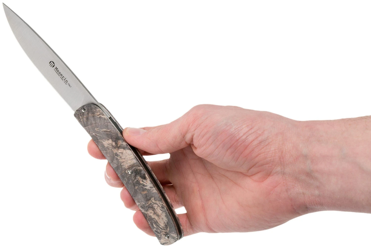 Maserin Gourmet Black Burl Couteau De Poche, 380/RN 8 Maserin Gourmet Black Burl Couteau De Poche, 380/RN – Image 8