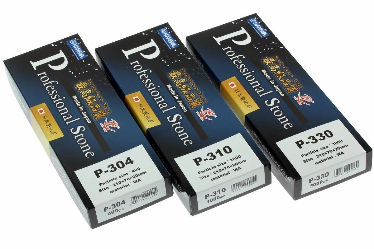 Ensemble D'aiguisage Naniwa Professional Stones 400 / 1000 / 3000 2 Ensemble D'aiguisage Naniwa Professional Stones 400 / 1000 / 3000 – Image 2