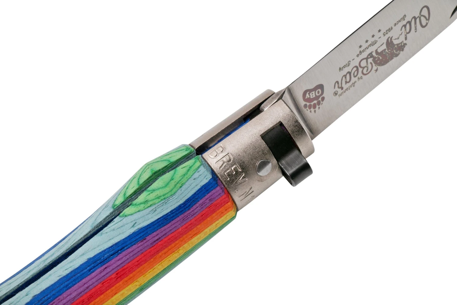 Old Bear Juniors Rainbow S, 9357-17-MAK Couteau De Poche Pour Enfant 5 Old Bear Juniors Rainbow S, 9357-17-MAK Couteau De Poche Pour Enfant – Image 5