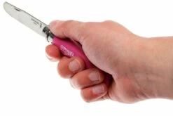 Opinel 'My First Opinel', Fuchsia -Couteaux Soldes Boutique OPT001699 05 opinel my first opinel fuchsia opt001699 d5