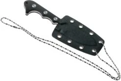 QSP Knife Neckmuk QS125-A Black G10 Couteau De Cou -Couteaux Soldes Boutique QS125 A 05 qsp