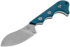 QSP Knife Neckmuk QS125-D Blue Micarta Couteau De Cou -Couteaux Soldes Boutique QS125 D 03 qsp