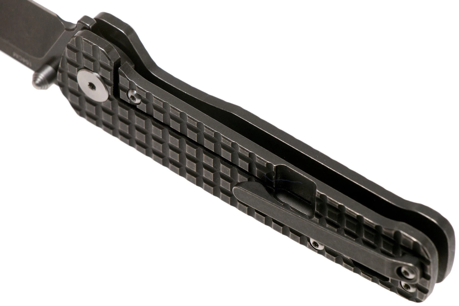 QSP Knife Penguin QS130-OFRG Textured Titanium, Blackwashed 154CM Couteau De Poche 5 QSP Knife Penguin QS130-OFRG Textured Titanium, Blackwashed 154CM Couteau De Poche – Image 5