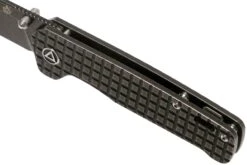 QSP Knife Penguin QS130-OFRG Textured Titanium, Blackwashed 154CM Couteau De Poche 13 QSP Knife Penguin QS130-OFRG Textured Titanium, Blackwashed 154CM Couteau De Poche -Couteaux Soldes Boutique QS130 OFRG 07 qsp knife