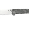 QSP Knife Penguin XL QS130XL-D1, Satin 20CV, Aluminum Foil Carbonfiber, Couteau De Poche