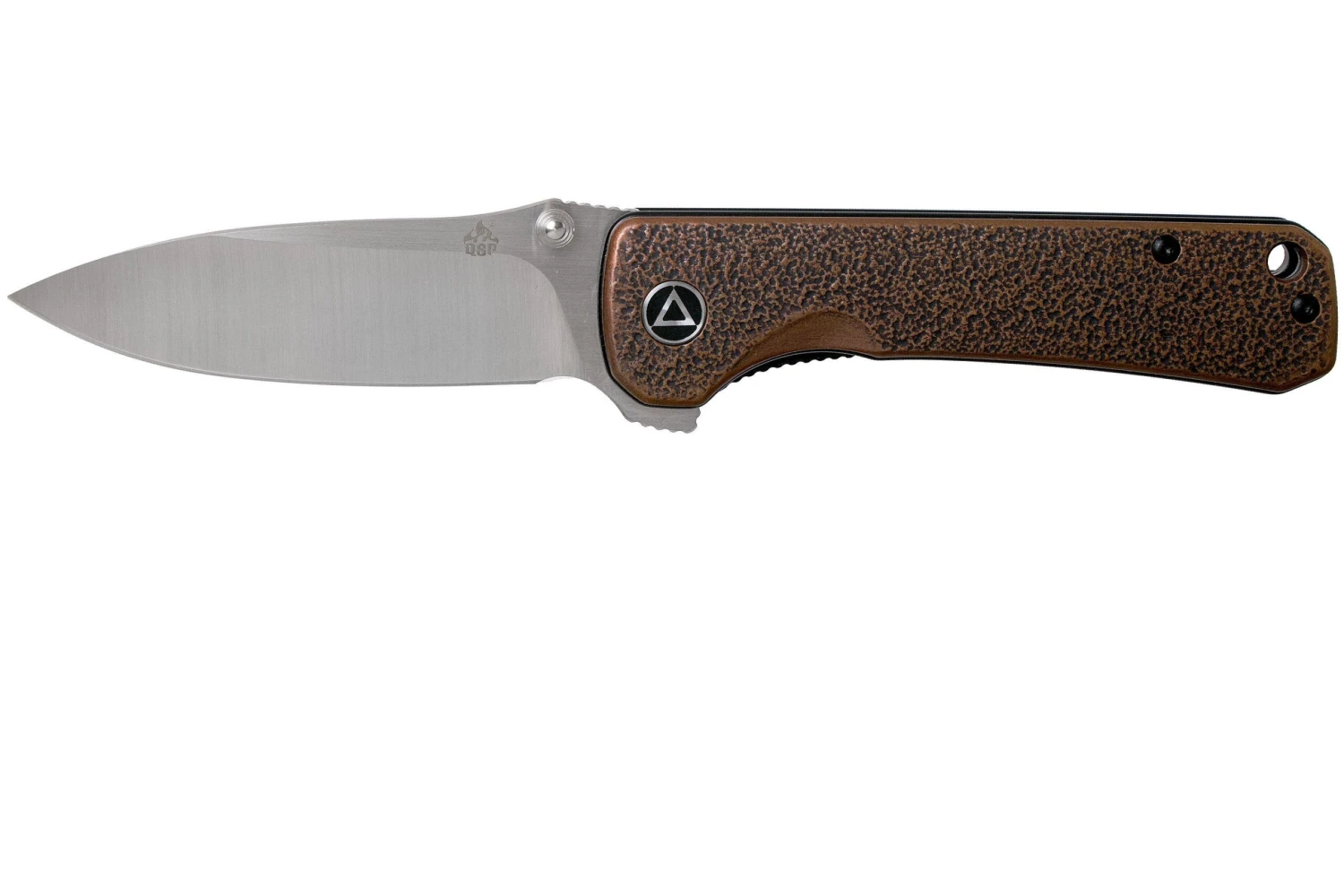 QSP Knife Hawk QS131-M Copper, Satin Couteau De Poche 1 QSP Knife Hawk QS131-M Copper, Satin Couteau De Poche