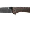 QSP Knife Hawk QS131-N Copper, Blackwashed Couteau De Poche