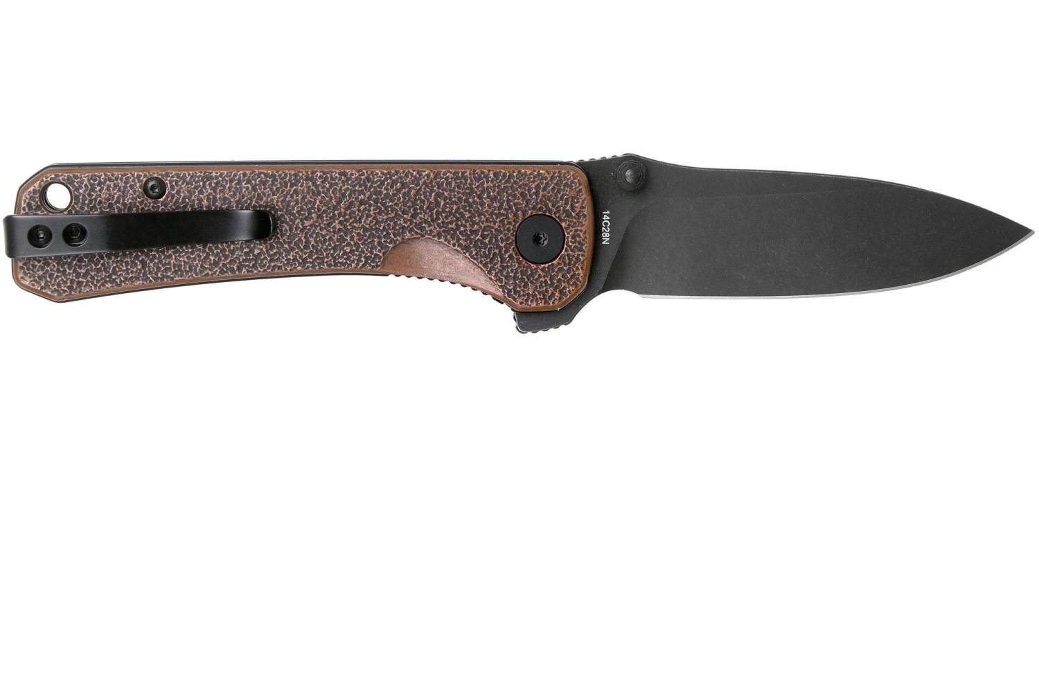 QSP Knife Hawk QS131-N Copper, Blackwashed Couteau De Poche 2 QSP Knife Hawk QS131-N Copper, Blackwashed Couteau De Poche – Image 2