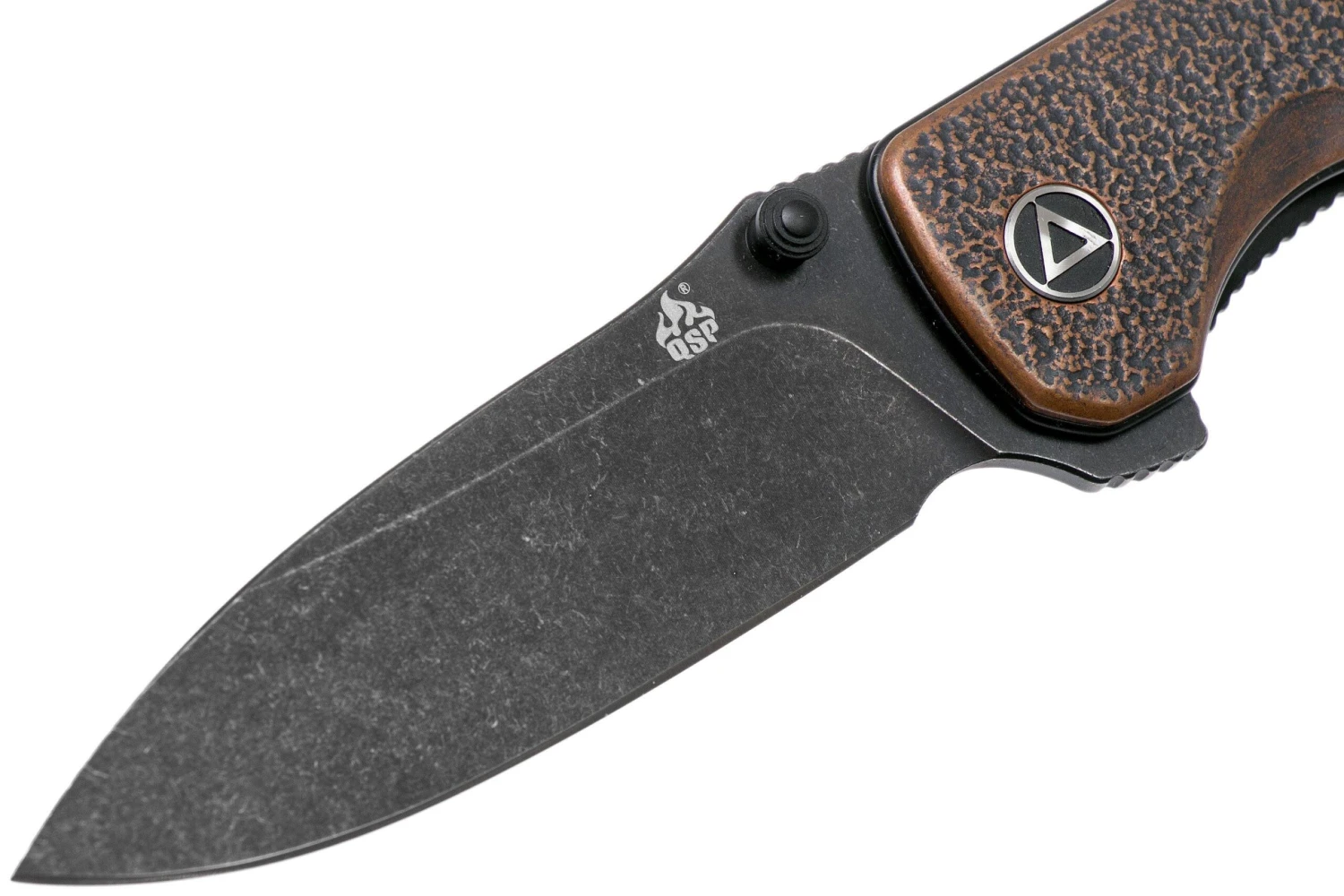 QSP Knife Hawk QS131-N Copper, Blackwashed Couteau De Poche 3 QSP Knife Hawk QS131-N Copper, Blackwashed Couteau De Poche – Image 3