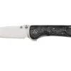 QSP Knife Hawk QS131-S Satin, Aluminum Foil Carbonfiber Couteau De Poche