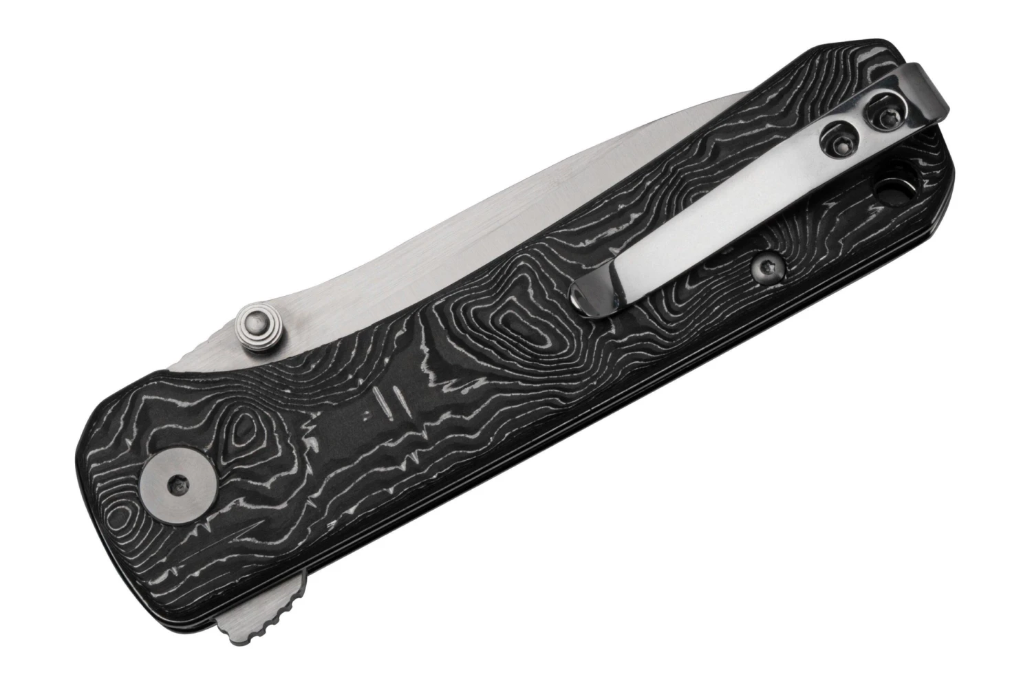 QSP Knife Hawk QS131-S Satin, Aluminum Foil Carbonfiber Couteau De Poche 4 QSP Knife Hawk QS131-S Satin, Aluminum Foil Carbonfiber Couteau De Poche – Image 4
