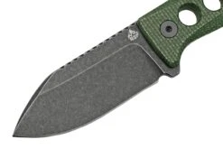 QSP Knife Canary QS141-C2 Blackwashed, Black Green G10, Couteau De Cou 8 QSP Knife Canary QS141-C2 Blackwashed, Black Green G10, Couteau De Cou -Couteaux Soldes Boutique QS141 C2 03 qsp