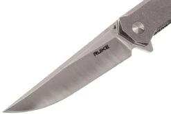 Ruike P108-SF Blue Couteau De Poche, Stonewashed Frame -Couteaux Soldes Boutique RUP108 SF 03 ruike knives rup108 sf 03