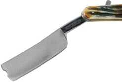 Rough Ryder Folding Razor Cinnamon Stag RR2159 Damascus Rasoir Coupe-choux 7 Rough Ryder Folding Razor Cinnamon Stag RR2159 Damascus Rasoir Coupe-choux -Couteaux Soldes Boutique RY2159 03 rough ryder