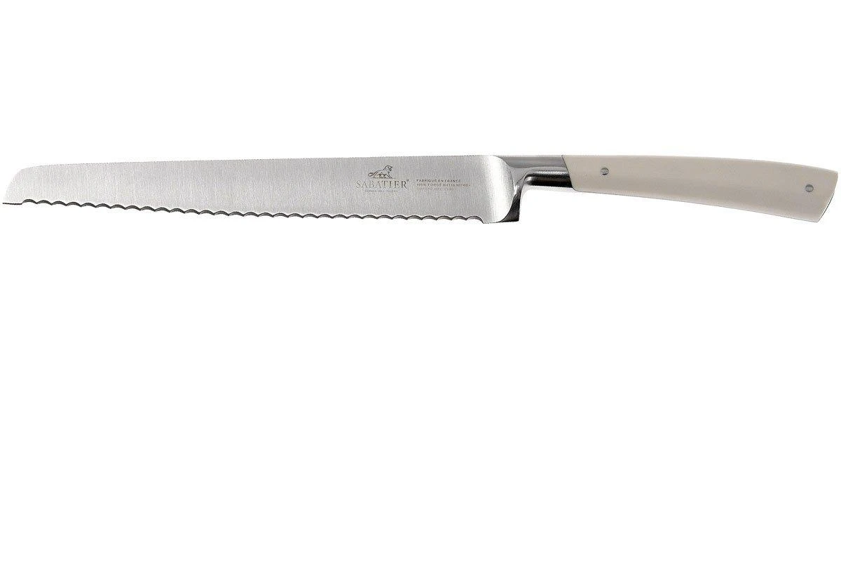 Lion Sabatier Edonist Perle Couteau à Pain 20 Cm, Blanc, 807181 1 Lion Sabatier Edonist Perle Couteau à Pain 20 Cm, Blanc, 807181