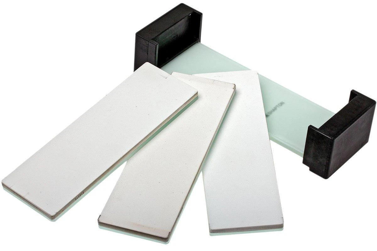 Shapton Glass Stone HR Set Pierres à Aiguiser 500, 2000 Et 16000 Grit, 50408 1 Shapton Glass Stone HR Set Pierres à Aiguiser 500, 2000 Et 16000 Grit, 50408