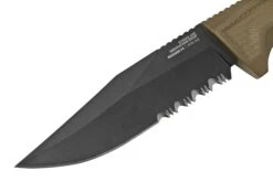 SOG Recondo FX, FDE, Partially Serrated 17-22-04-57 Couteau Fixe -Couteaux Soldes Boutique SOG 17 22 04 57 03 sog