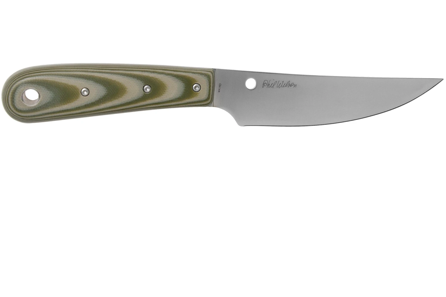 Spyderco Bow River FB64GPOD OD Green Couteau Fixe, Phil Wilson Design 2 Spyderco Bow River FB64GPOD OD Green Couteau Fixe, Phil Wilson Design – Image 2