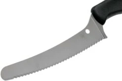 Spyderco Z-Cut K13SBK Couteau Universel 11 Cm, Noir, Dentelé -Couteaux Soldes Boutique SPK13SBK 03 spyderco