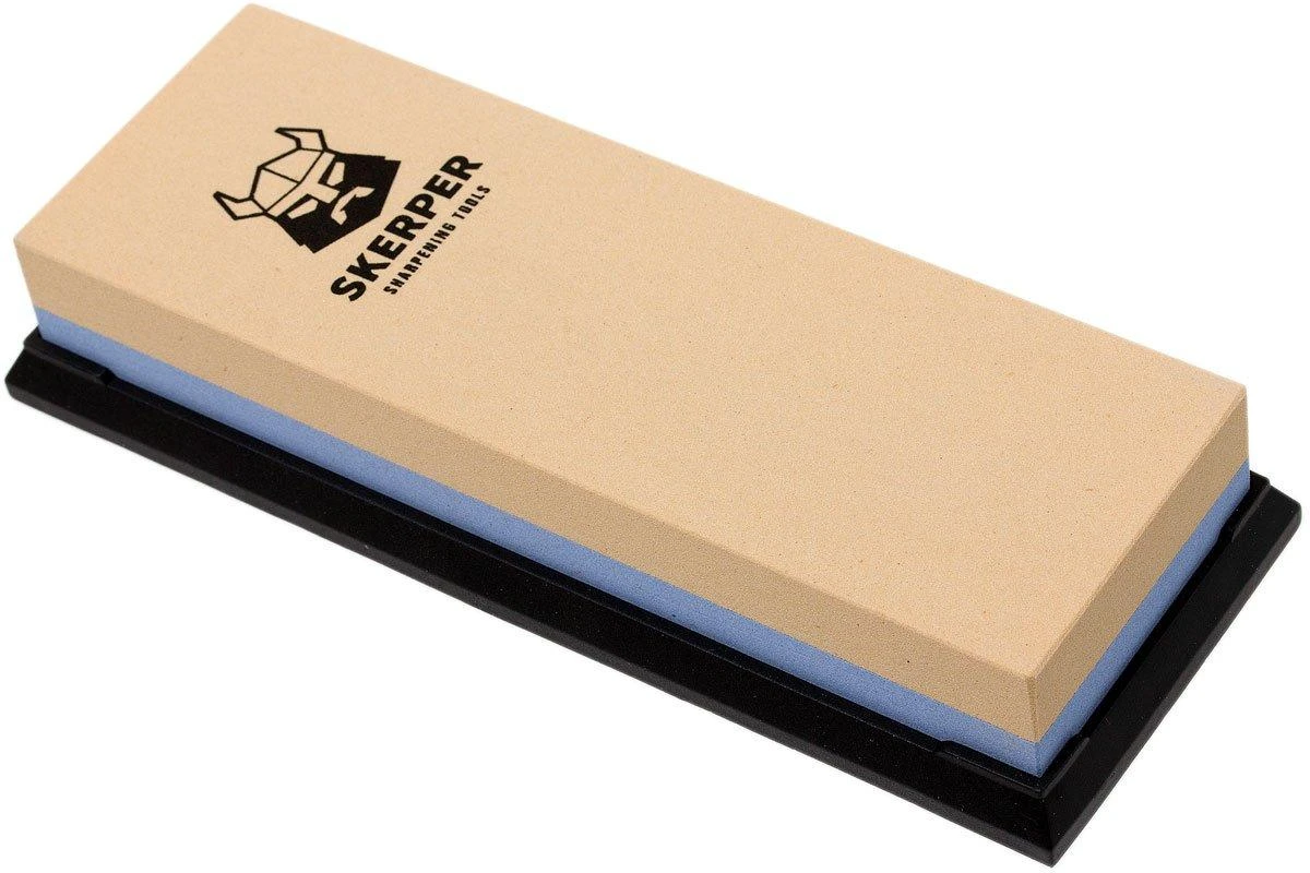 Pierre à Aiguiser Combinée Skerper Basic, Grain 180 / 600, SH001 1 Pierre à Aiguiser Combinée Skerper Basic, Grain 180 / 600, SH001