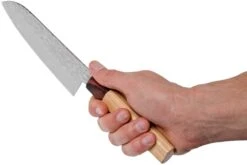 Sakai Takayuki Santoku 33-Layer Damascus Hammered WA 17 Cm -Couteaux Soldes Boutique TA07472 06 sakai takayuki