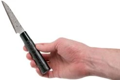 Tojiro Shippu Black Damascus Couteau D'office (Petty) 9 Cm, FD-1591 13 Tojiro Shippu Black Damascus Couteau D'office (Petty) 9 Cm, FD-1591 -Couteaux Soldes Boutique TJFD 1591 06 tojiro sippu black