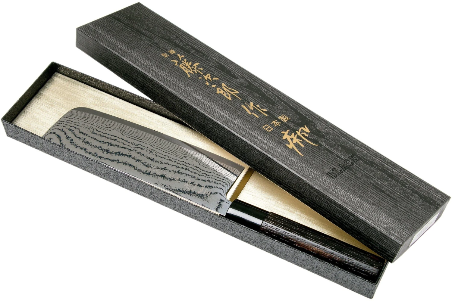 Tojiro Shippu Black Damast Nakiri 16 Cm, FD-1598 8 Tojiro Shippu Black Damast Nakiri 16 Cm, FD-1598 – Image 8