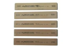 TSPROF Boride PC Set De 5 Pierres à Aiguiser