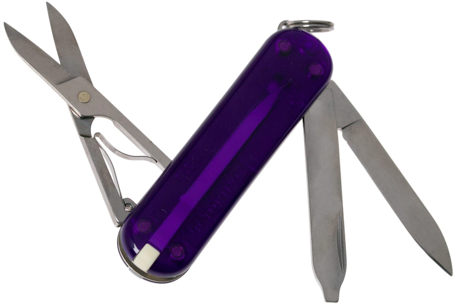 Victorinox Classic SD Translucent Colors, Persian Indigo 0.6223.T29G Couteau Suisse 2 Victorinox Classic SD Translucent Colors, Persian Indigo 0.6223.T29G Couteau Suisse – Image 2