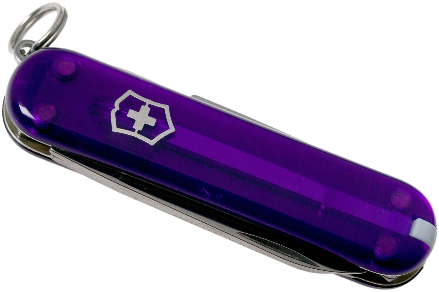 Victorinox Classic SD Translucent Colors, Persian Indigo 0.6223.T29G Couteau Suisse 4 Victorinox Classic SD Translucent Colors, Persian Indigo 0.6223.T29G Couteau Suisse – Image 4